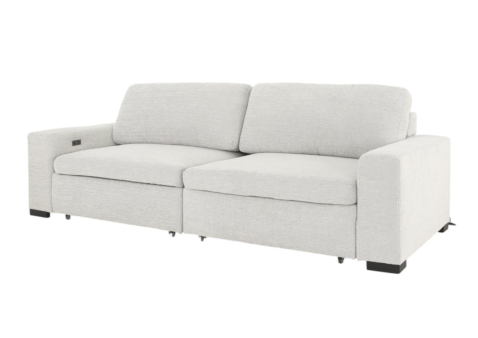 LACHLAN NICKEL POWER SOFA WITH SLIDING SEATS - Additional View 6