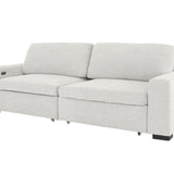 LACHLAN NICKEL POWER SOFA WITH SLIDING SEATS - Additional View 6