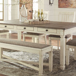 Ashley Furniture - Bolanburg Dining Table - Beige Wood - Tables - Additional View 1