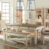 Ashley Furniture - Bolanburg Dining Table - Beige Wood - Tables - Additional View 4