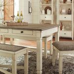 Ashley Furniture - Bolanburg Dining Table - Beige Wood - Tables - Additional View 8