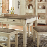 Ashley Furniture - Bolanburg Dining Table - Beige Wood - Tables - Additional View 8