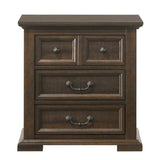 Mossberg Rustic Nightstand - Oak
