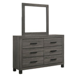 Amelie Grey Dresser And Mirror - Additional View 1