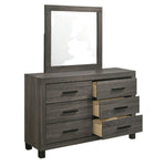 Amelie Grey Dresser And Mirror - Additional View 2