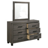 Amelie Grey Dresser And Mirror - Additional View 2