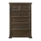 Mossberg Rustic 5 Drawer Chest - Oak