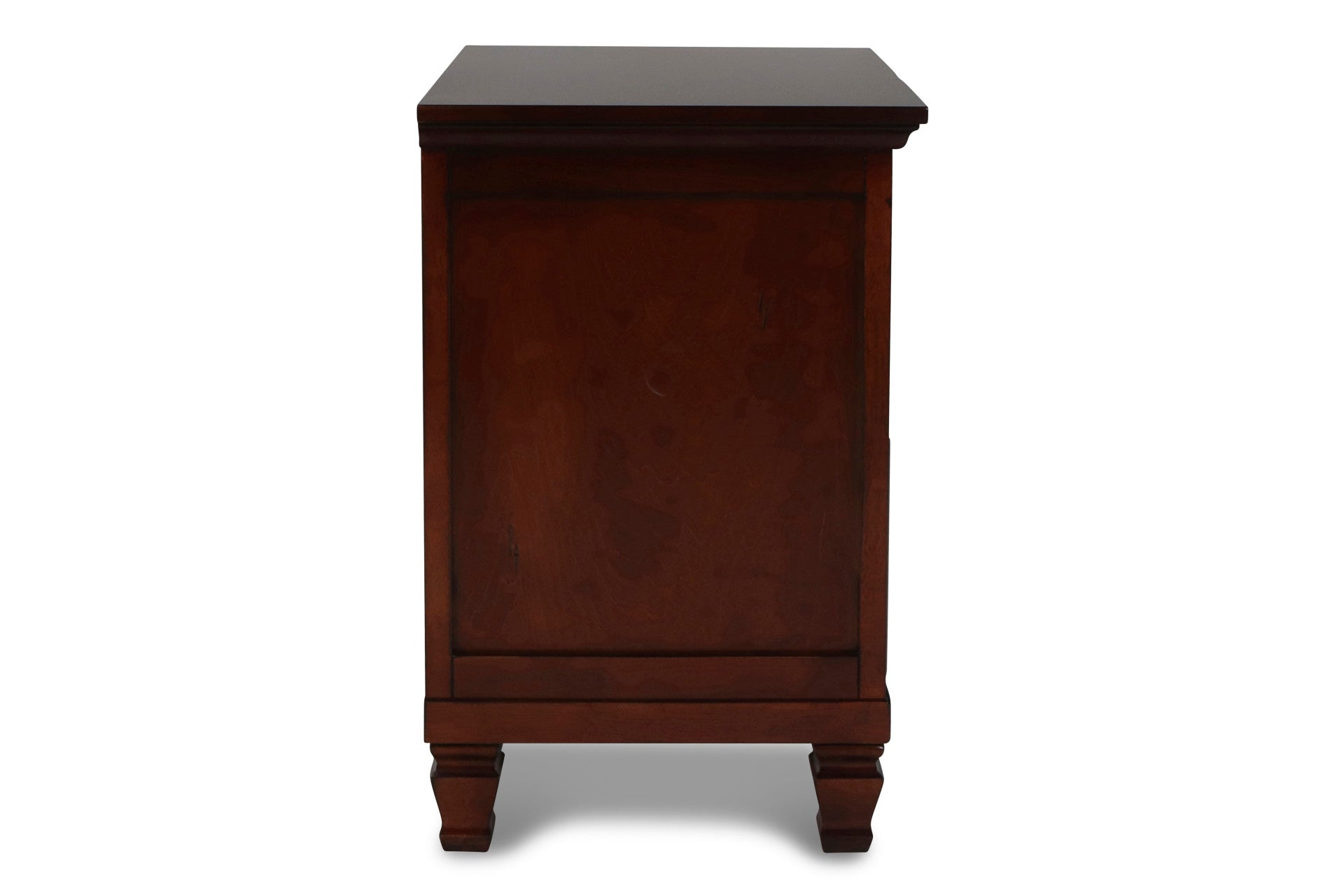 New Classic - TAMARACK CHERRY NIGHTSTAND - Dark Brown Wood - Nightstands - Additional View 3