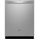 GE FINGERPRINT RESISTANT STAINLESS STEEL TOP CONTROL DISHWASHER - Pearl Silver - Dishwashers
