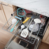 GE FINGERPRINT RESISTANT STAINLESS STEEL TOP CONTROL DISHWASHER - Pearl Silver - Dishwashers - Additional View 9