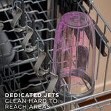 GE FINGERPRINT RESISTANT STAINLESS STEEL TOP CONTROL DISHWASHER - Pearl Silver - Dishwashers - Additional View 15