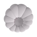Elements International - Bubble Swivel Chair And Ottoman - Grey - Gray Fabric - Chair & Ottoman - Additional View 9