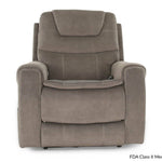 Elephant Lift Chair With Heat, Power Adjustable Headrest And Lumbar - Brown