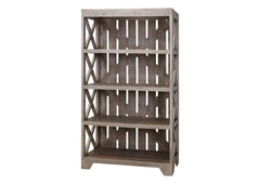 Crate Bookcase - Gray