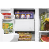 GE FINGERPRINT RESISTANT STAINLESS STEEL SIDE BY SIDE 25CU REFRIGERATOR - Pearl Silver - Refrigerators - Additional View 5