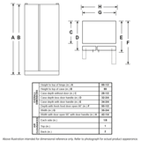 GE FINGERPRINT RESISTANT STAINLESS STEEL SIDE BY SIDE 25CU REFRIGERATOR - Pearl Silver - Refrigerators - Additional View 11