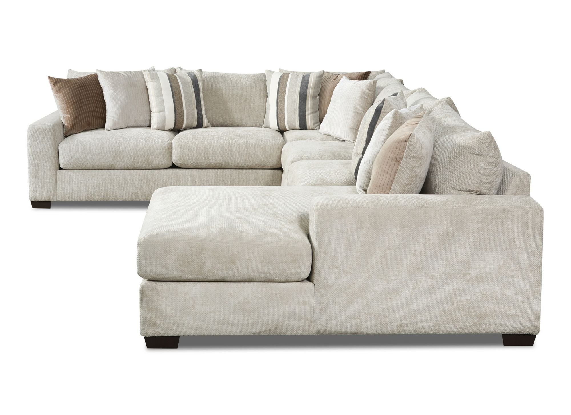 DAHLIA PEBBLE 3 PIECE SECTIONAL - Additional View 1
