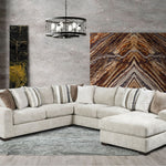 DAHLIA PEBBLE 3 PIECE SECTIONAL - Additional View 2