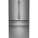 GE STAINLESS PROFILE FINGERPRINT RESISTANT STAINLESS STEEL 28.7CU 4 DOOR FRENCH DOOR REFRIGERATOR - Pearl Silver - Refrigerators