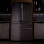 GE STAINLESS PROFILE FINGERPRINT RESISTANT STAINLESS STEEL 28.7CU 4 DOOR FRENCH DOOR REFRIGERATOR - Pearl Silver - Refrigerators - Additional View 27