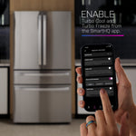 GE STAINLESS PROFILE FINGERPRINT RESISTANT STAINLESS STEEL 28.7CU 4 DOOR FRENCH DOOR REFRIGERATOR - Pearl Silver - Refrigerators - Additional View 23