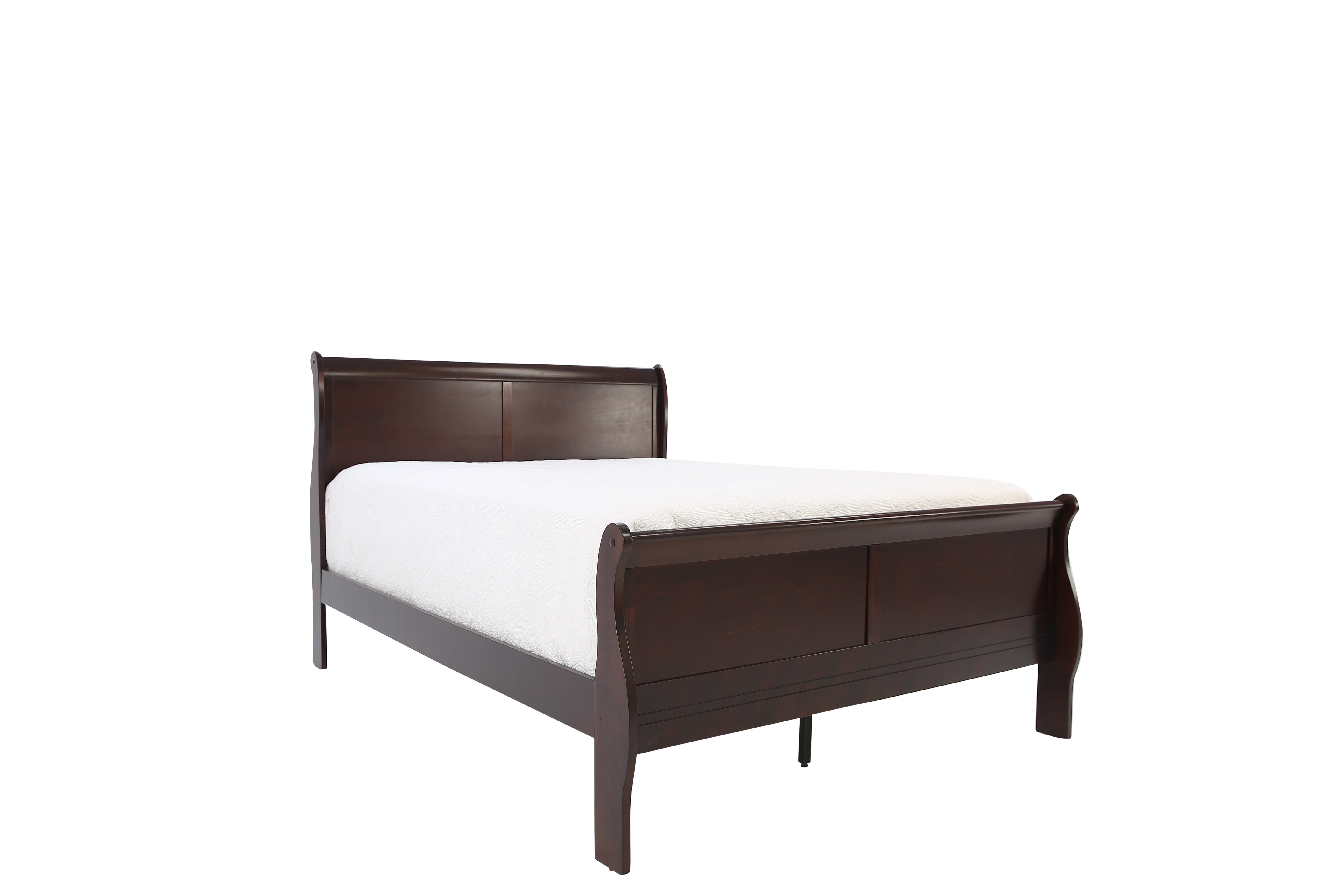 Louis Philip King Bed - Cherry