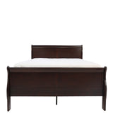 Louis Philip King Bed - Cherry - Additional View 1