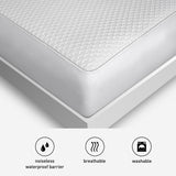 Bedgear - Vertex Cooling Twin Mattress Pad - White Fabric - Protectors - Additional View 4