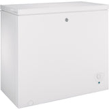 GE 7.0 Cu. Ft. Manual Defrost Chest Freezer - White - Freezers - Additional View 1