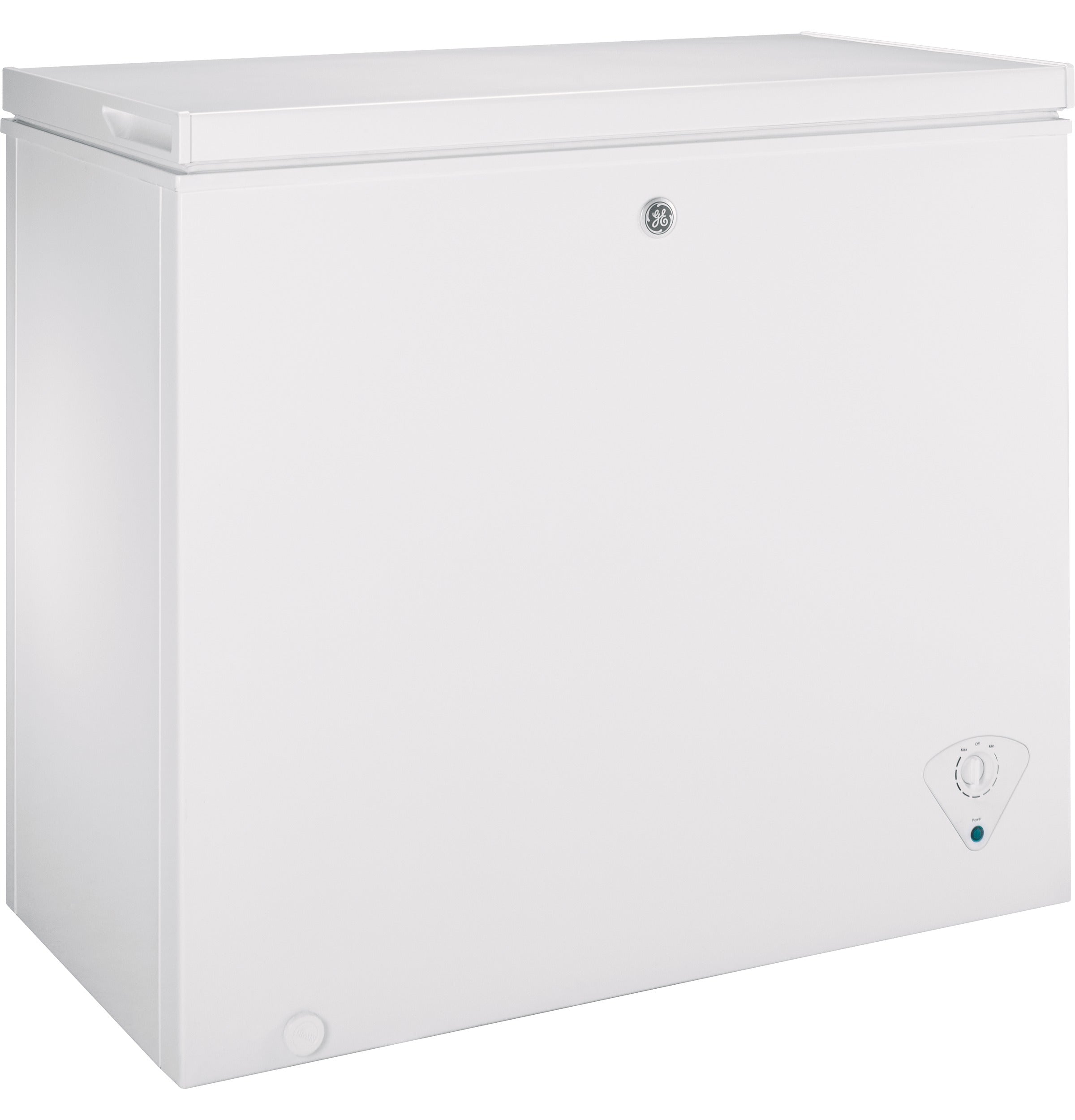 GE 7.0 Cu. Ft. Manual Defrost Chest Freezer - White - Freezers - Additional View 1
