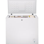 GE 7.0 Cu. Ft. Manual Defrost Chest Freezer - White - Freezers - Additional View 2