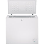 GE 7.0 Cu. Ft. Manual Defrost Chest Freezer - White - Freezers - Additional View 3