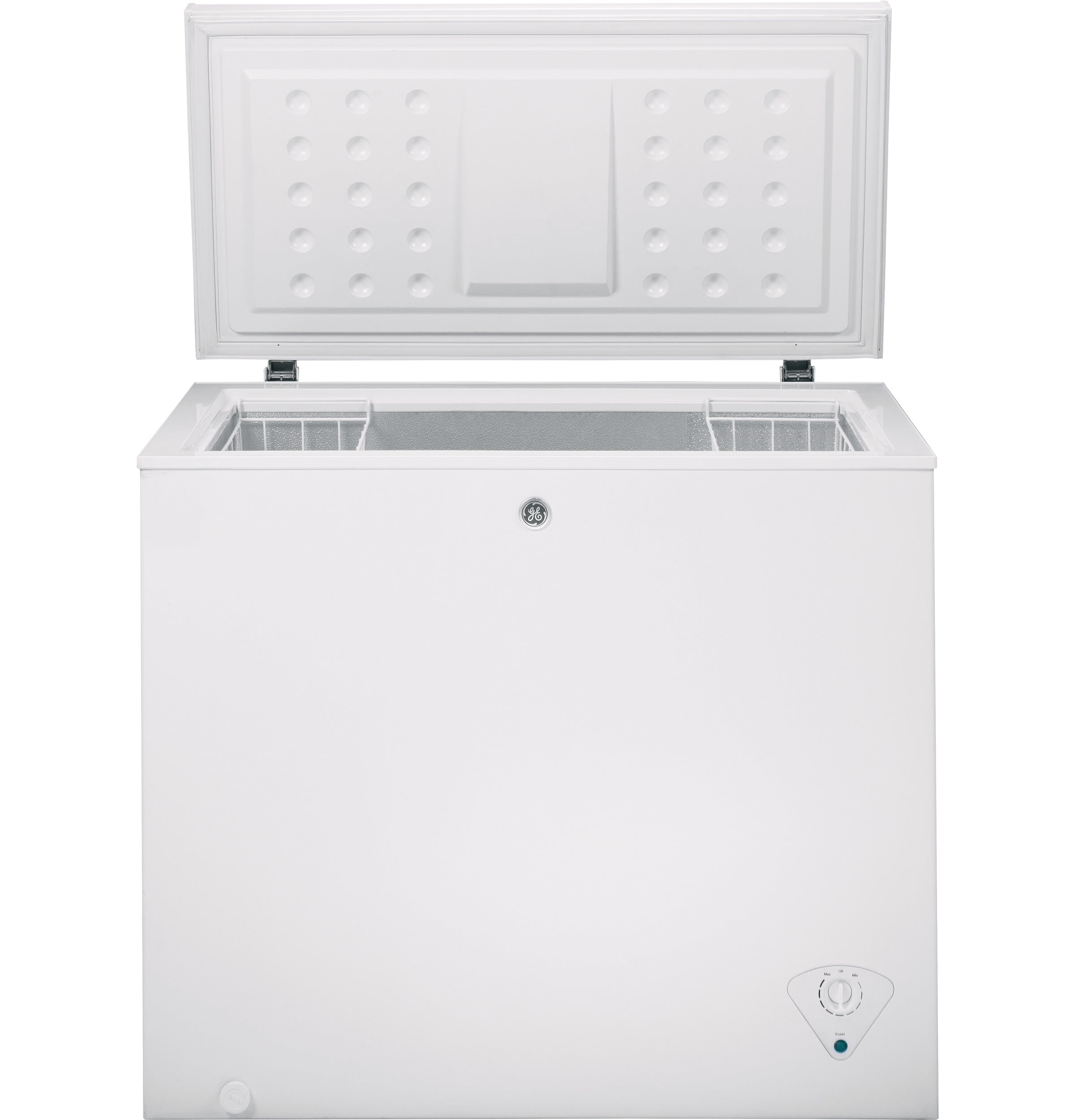 GE 7.0 Cu. Ft. Manual Defrost Chest Freezer - White - Freezers - Additional View 3