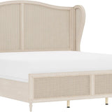 Syracuse Antique White Queen Bed