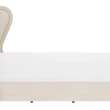 Syracuse Antique White Queen Bed