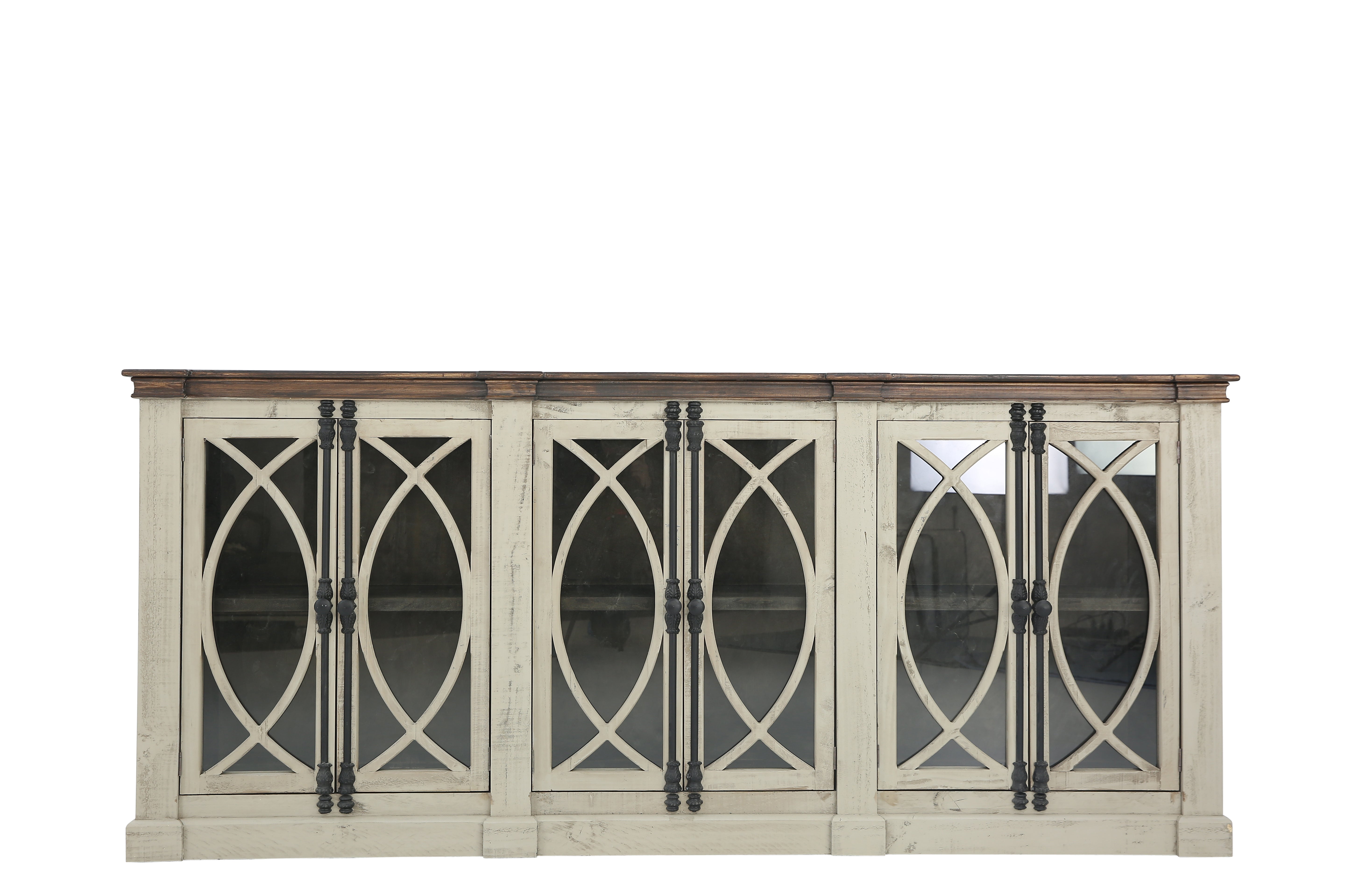 Pescara Console - Old Gray/Tobacco
