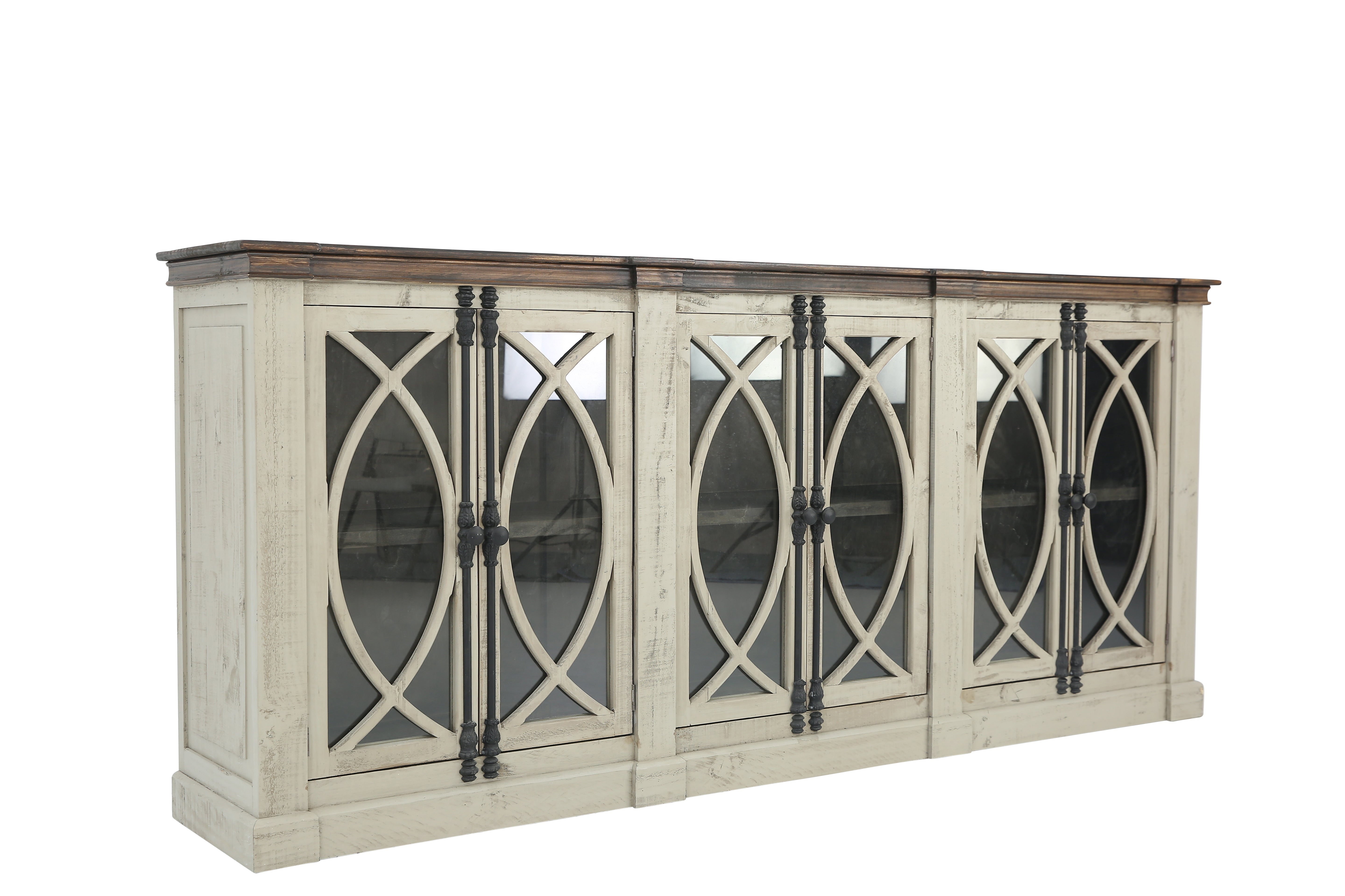 Pescara Console - Old Gray/Tobacco - Additional View 1
