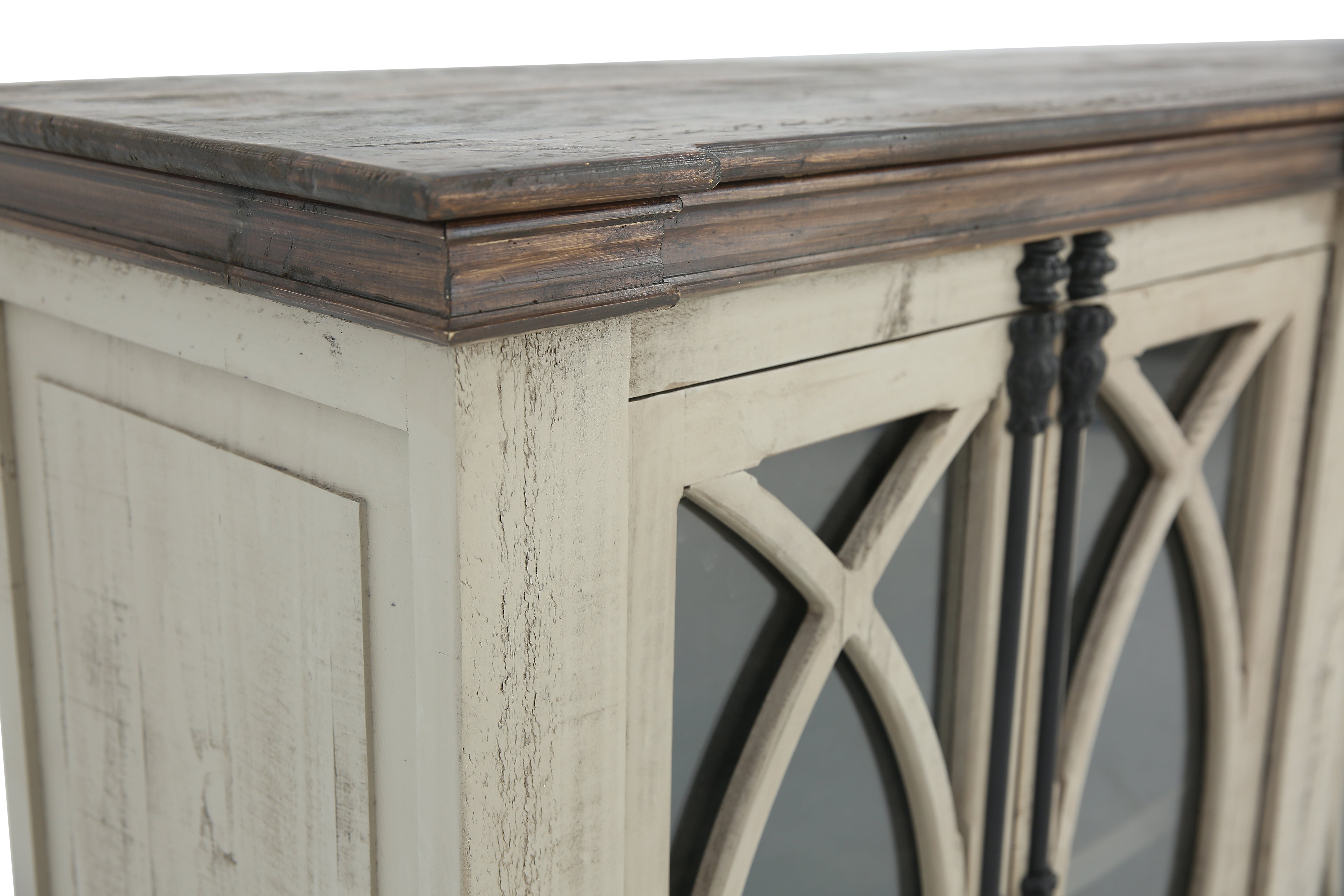 Pescara Console - Old Gray/Tobacco - Additional View 2