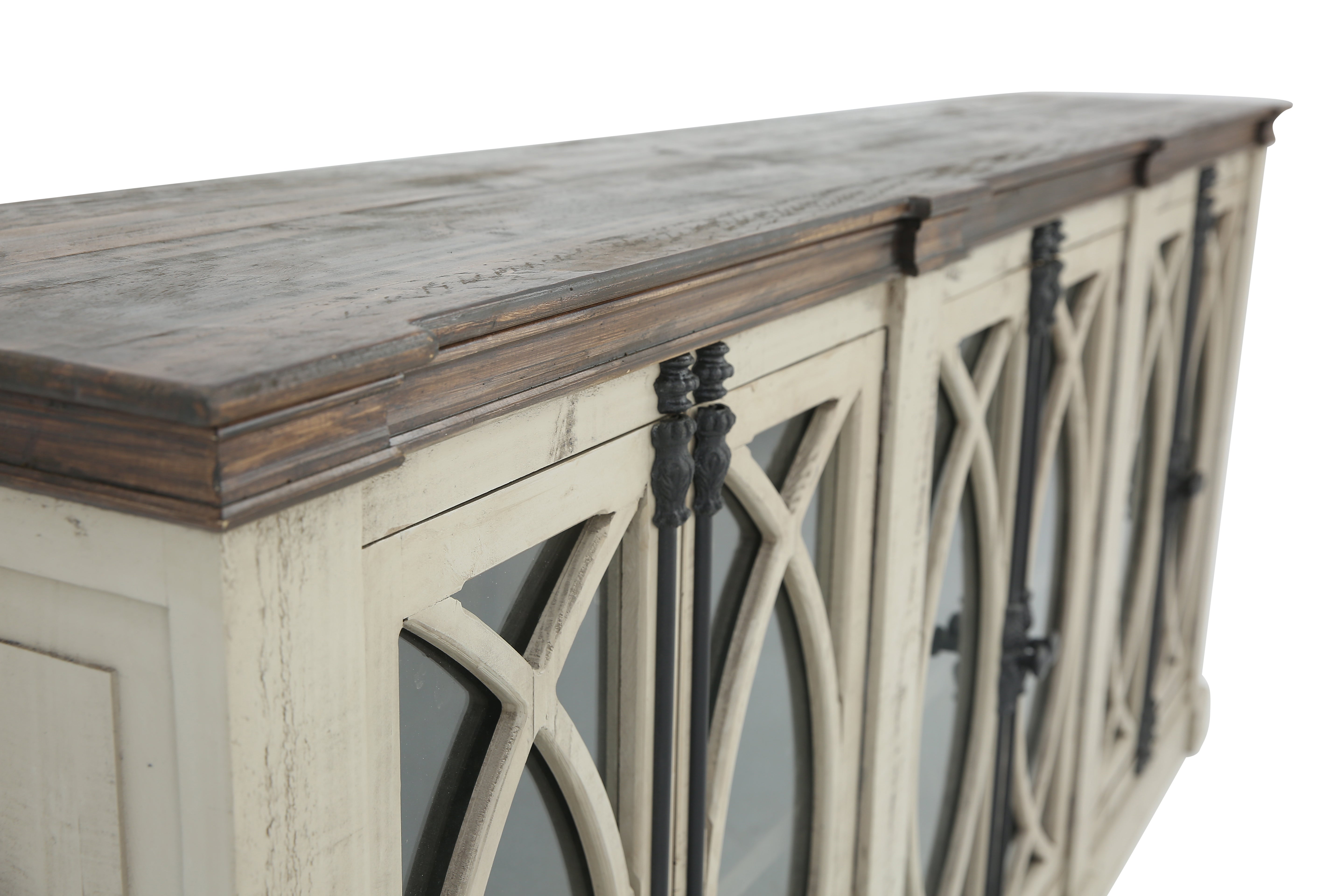 Pescara Console - Old Gray/Tobacco - Additional View 5
