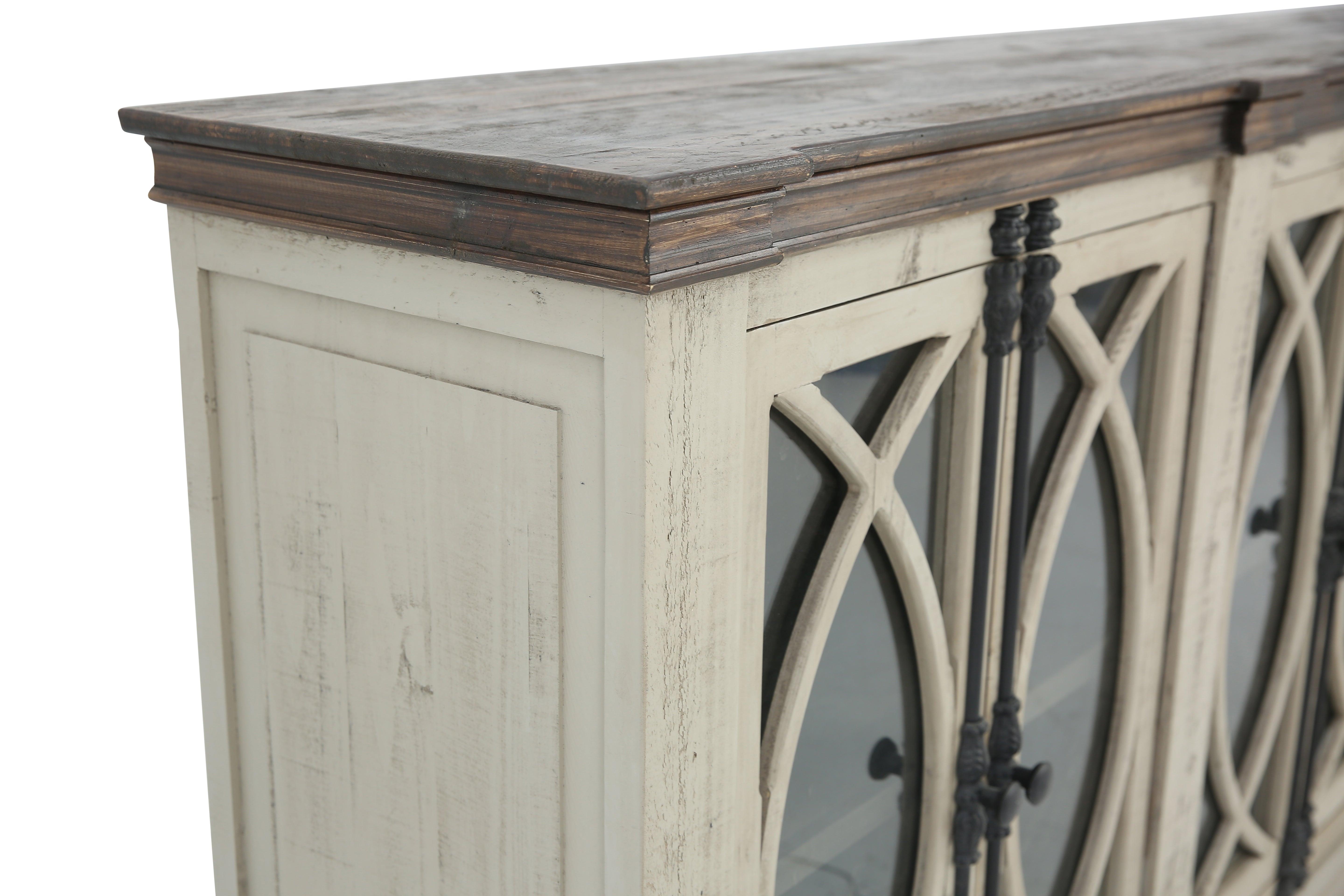 Pescara Console - Old Gray/Tobacco - Additional View 6