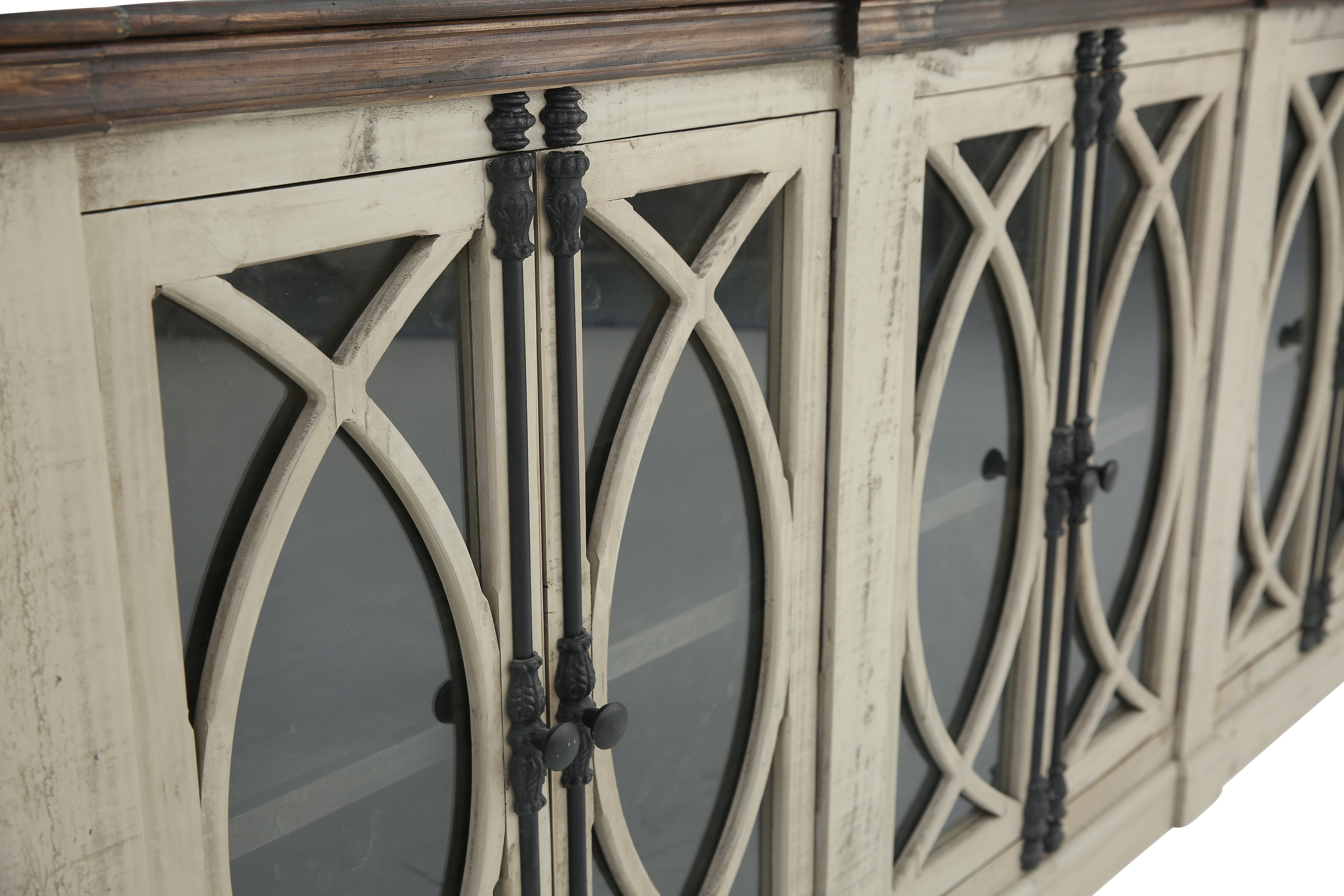 Pescara Console - Old Gray/Tobacco - Additional View 7