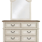 Ashley Furniture - Realyn Youth Dresser And Mirror - White Wood|Glass - Dresser & Mirror - Additional View 5