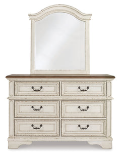 Ashley Furniture - Realyn Youth Dresser And Mirror - White Wood|Glass - Dresser & Mirror - Additional View 5