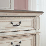 Ashley Furniture - Realyn Youth Dresser And Mirror - White Wood|Glass - Dresser & Mirror - Additional View 7