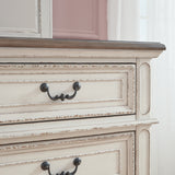 Ashley Furniture - Realyn Youth Dresser And Mirror - White Wood|Glass - Dresser & Mirror - Additional View 7