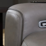 Ashley Furniture - 5Z Relaxation - Power Recliner With Adj Headrest - Coin - Dark Gray Leather Match - Recliners - Additional View 7