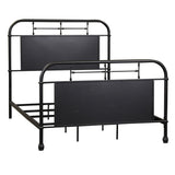 Liberty Furniture - Jolene Vintage Full Bed - Black - Metal - Beds - Additional View 1