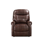 Steve Silver Furniture - Ottawa Lift Chair w/ Heat and Massage - Walnut - Dark Brown Steel|Fabric - Chairs