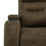 Pecos Swivel Glider Recliner - Tumbleweed - Additional View 3