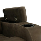 Pecos Swivel Glider Recliner - Tumbleweed - Additional View 6